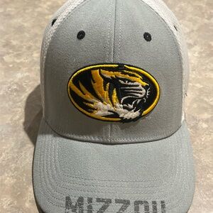 MISSOURI TIGERS TOP OF THE WORLD STRETCH FIT HAT L/XL